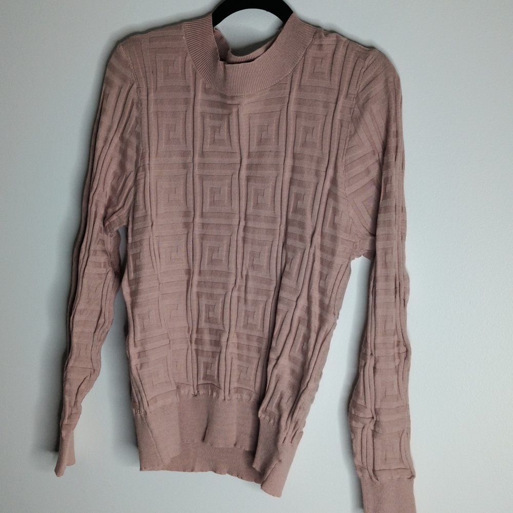 Tan long sleeve top